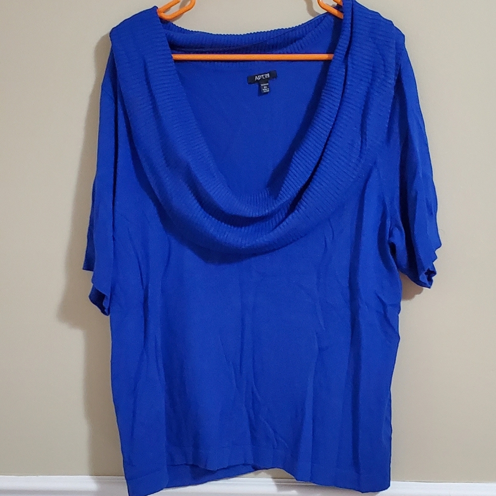 Blue women's shirt
